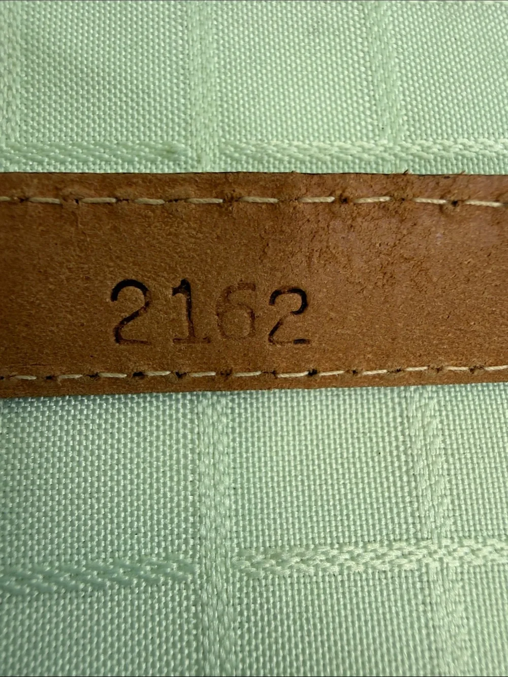 Vintage Carriage Court Black Leather Slim Belt with Gold Buckle